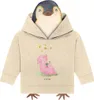 Mr. & Mrs. Panda Organic Baby Hoodie Schwein Glück 24. - Produktbild-Vorschau 2