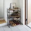Yamazaki Schuhregal Metall 5 Reihen für 15 bis 18 Paar Produktbild-Vorschau 5