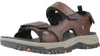 Skechers Tieffußbett Sandaletten in grau, Gr. 45 Produktbild-Vorschau 1