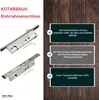 KOTARBAU® Rohrrahmenschloss 92 mm Dornmaß 35 mm C-Stulp Produktbild-Vorschau 5
