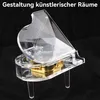 Romantisches Klavier-Ornament mit Spieluhr – Mechanischer Produktbild-Vorschau 2