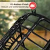 Swoods XXL Hängesessel mit Gestell - Hängesessel Für Indoor Produktbild-Vorschau 8