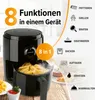 GOURMETmaxx Heißluftfritteuse 3l  8 verschiedene Programme Produktbild-Vorschau 8
