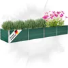 DELUKE® Hochbeet für Garten OSKAR Grün | 320x80x45cm | Produktbild-Vorschau 1