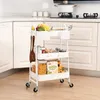 TOPCHANCES 3-patrový úložný vozík, kuchyňský vozík s Náhled obrázku produktu 11