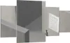 Bild auf Leinwand - Leinwandbild - 4 Teile - Labyrinth Grau Produktbild-Vorschau 1