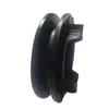 A black pulley is shown against a white background. Produktbild-Vorschau