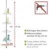 WENKO scaffale telescopico per doccia scaffale angolare per Anteprima dell’immagine prodotto 3