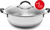 Coolinato Grossraumpfanne 28cm / 5,7l aus Edelstahl – Produktbild-Vorschau 2