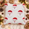 vánoční povlak na polštář 45x45 Santa Claus dekorativní Náhled obrázku produktu 9