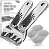 com-four® 2 keramische kraswijzers met 12 reservemessen - Productafbeelding-voorbeeld 1