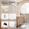 LED Beauty Lampe dimmbar höhenverstellbar U-Bogen Stehlampe Produktbild-Vorschau 13