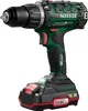 A cordless drill with a battery pack attached, shown against a white background. Produktbild-Vorschau