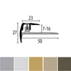 PROVISTON | Treppenkantenprofil | Metallprofil | Breite: 23 Produktbild-Vorschau 2