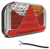 Fristom Rechteckige LED-Rückleuchte 240x140x55 Links V10C7-561 Produktbild-Vorschau