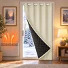 Tenda per porta beige, 110x203 cm, con oscuramento termico, Anteprima dell’immagine prodotto 1