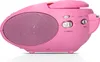 Lenco SCD-24 Pink - Tragbares FM-Radio mit CD-Player - Produktbild-Vorschau 3