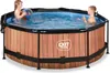 EXIT Wood Basen Stelażowy ø244, Basen Naziemny, z Pompą Podgląd zdjęcia produktu 6