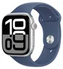 Apple Watch 10 46mm Silver Alu Denim Sport Band ML Podgląd zdjęcia produktu 1
