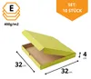 KAPAK, confezione da 10 per pizza, colore verde, dimensioni Anteprima dell’immagine prodotto 2