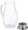 Relaxdays Glaskaraffe, 2L Karaffe mit Deckel, Tee Krug, Produktbild-Vorschau 5