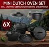 GUSSKÖNIG Dutch Oven Set Mini - 6x 300ml Gusseisen Mini Produktbild-Vorschau 2