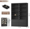 Libreria - Libreria a colonna a 7 ripiani con ante - 8 Anteprima dell’immagine prodotto 4