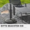 Avestar 15 kg runder Schirmständer für Garten, Produktbild-Vorschau 7