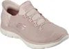 Skechers Summits scarpe slip-on rosa Anteprima dell’immagine prodotto 6