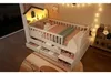 Hausbett mit LED-Beleuchtung, Fenster & 4 Schubladen, inkl. Produktbild-Vorschau 19