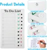To-Do-Liste Checklistentafel, 2 Stück abnehmbare Produktbild-Vorschau 2