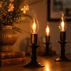 LED filamentlamp, windkaarsmodel, 1W, E14 fitting, helder Productafbeelding-voorbeeld 4