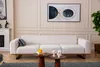 Designer 4 Sitzer Sofa Modern Möbel Weiße Farbe in Stil Produktbild-Vorschau 1