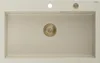 Mexen Elix Granitspüle 1-Becken 800 x 500 mm, beige, Produktbild-Vorschau 1