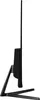 Side view of a black computer monitor on a stand. Produktbild-Vorschau