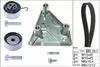 INA 530 0492 10 Zahnriemensatz für OPEL Corsa C Schrägheck Produktbild-Vorschau 1