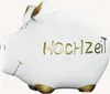 KCG 100637 Prasečí pokladnička "Svatba" keramická malá Náhled obrázku produktu 1