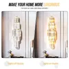 Luxe kristallen wandlamp met LED, indirecte Productafbeelding-voorbeeld 3