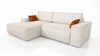 Ecksofa TOR mit Schlaffunktion. Farbe: Cream. Produktbild-Vorschau 8
