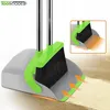 A broom and dustpan set is shown, with an inset image highlighting its functionality. Náhled obrázku produktu