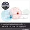 NETGEAR 4PT AX1800 WIFI MESH EXTENDER, Wzmacniacz sieciowy, Podgląd zdjęcia produktu 9