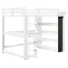 Merax Etagenbett Hochbett 140x200 cm, Kinderbett Jugendbett Produktbild-Vorschau 10