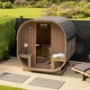 HOME DELUXE - Outdoor Sauna CUBE DELUXE - L - Maße: ca. 220 Produktbild-Vorschau 2