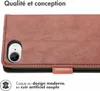 imoshion Luxe Bookcase pour Apple iPhone 17e / 16e - Marron Voir les images du produit 3