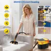 2500W Dampfreiniger mit Lenkrollen, 3-stufig verstellbarer, Produktbild-Vorschau 4
