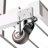 Sada 4 otočných koleček 50 mm, 100 kg nábytková kolečka, Náhled obrázku produktu 3