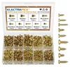 1080 kleine Holzschrauben mit Kreuzschlitzkopf, goldfarben Produktbild-Vorschau 2