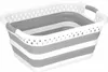 Panier à linge pliable 36 L – Gris, en plastique, Voir les images du produit 9