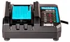 Caricabatterie compatto Makita DC18WC, Li-Ion, 14,4 V - 18 Anteprima dell’immagine prodotto 2
