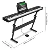 VEVOR 88-Tasten-Klappklavier, Bluetooth und MIDI, tragbares Produktbild-Vorschau 8
